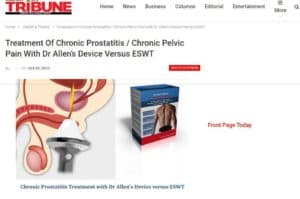 Treatment of Chronic Prostatitis / Chronic Pelvic Pain with Dr. Allen's Device Versus ESWT